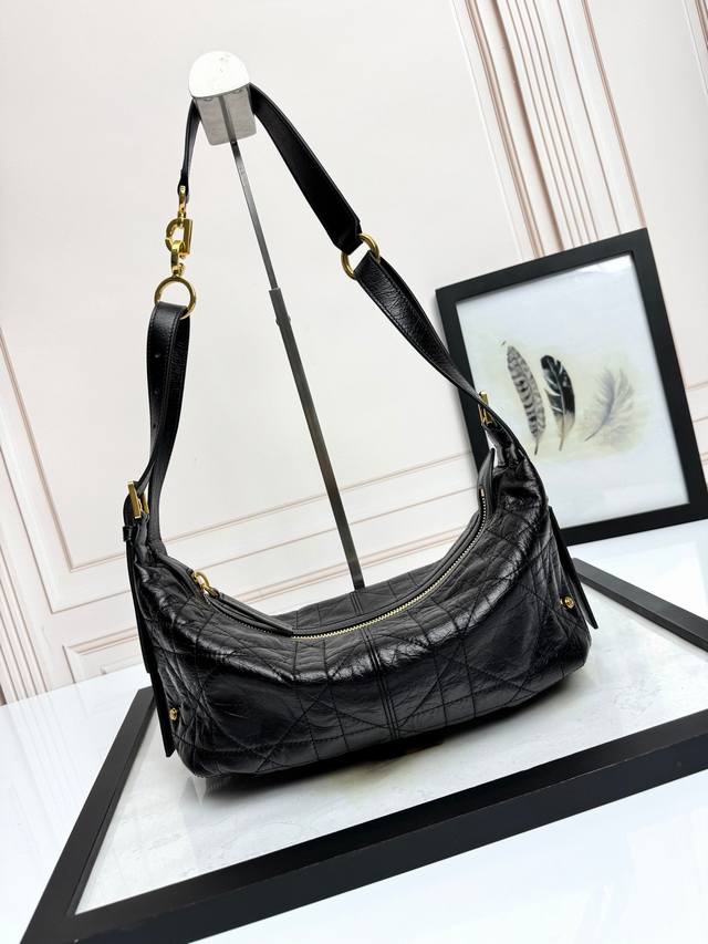 Small Oil-waxed Black Top-tier version with imported fabric High-quality hardwar