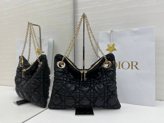 Top-quality original small Cannage Quilted Tote Bag ( )