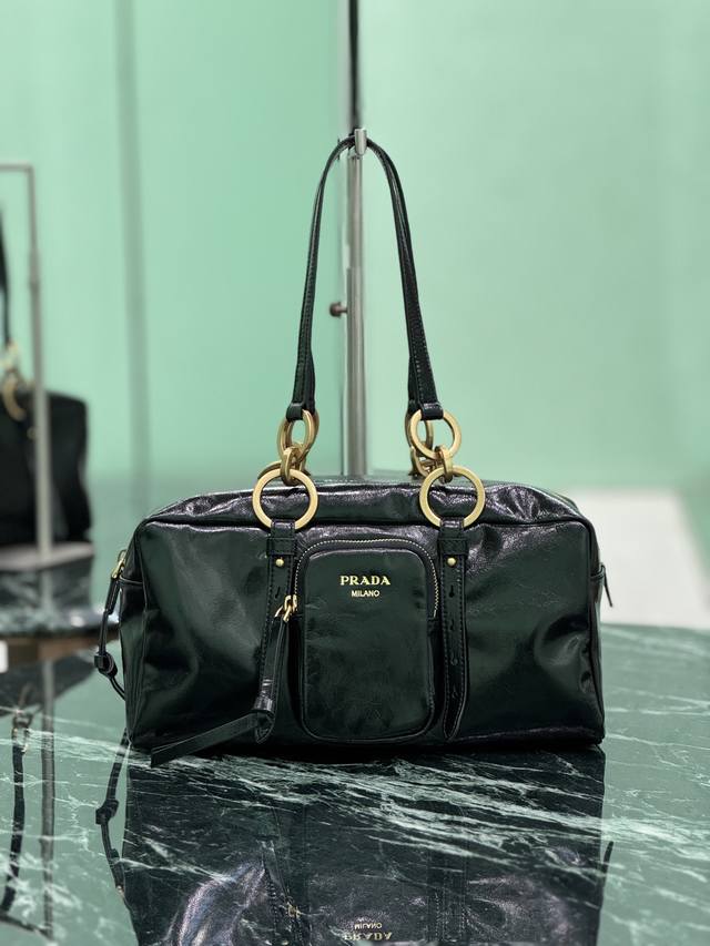 Authentic Soft Lux Cube Handbag (Large). This shoulder bag features a redesigned