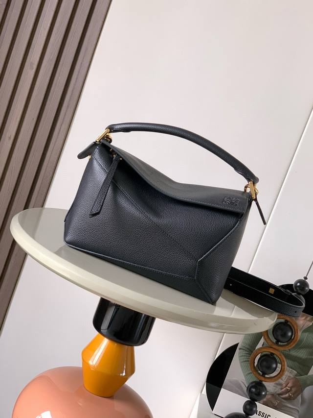 Original Leather New Version Geometric Bag Small 24cm Puzzle Handbag! Original I