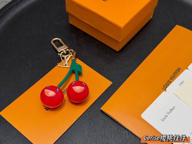 With Box The Louis Vuitton Cerise Cherry Charm is a reissue from the Louis Vuitt