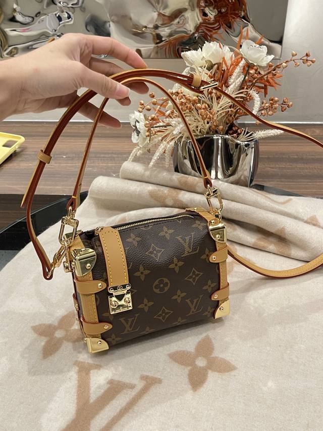 Folding Gift Box Official Website Airplane Case Lv Side Trunk Gu Ailing Box Bag