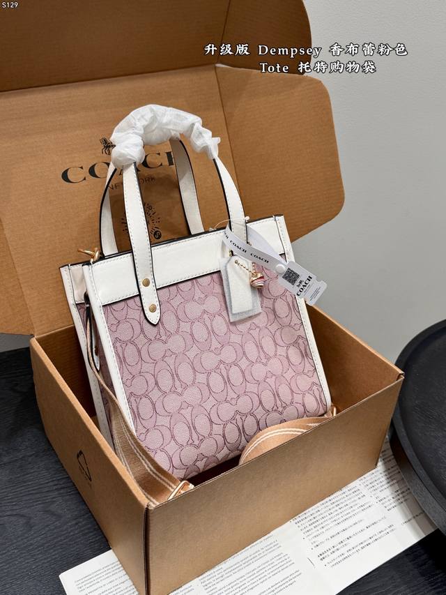 Airplane Box Upgraded Version Coach Wide Shoulder Strap Limited Edition Dempsey