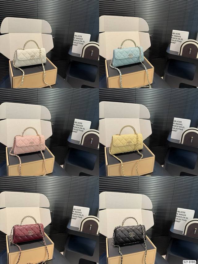 Chanel handbag with folding box and airplane case. People fall in love with Cha