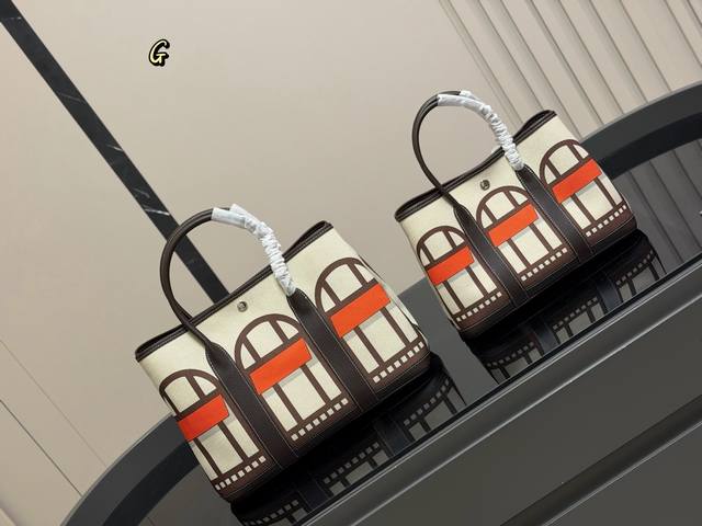 Cowhide Size: 30cm 36cm Hermes Garden bag! The entire bag is made of Togo top-g