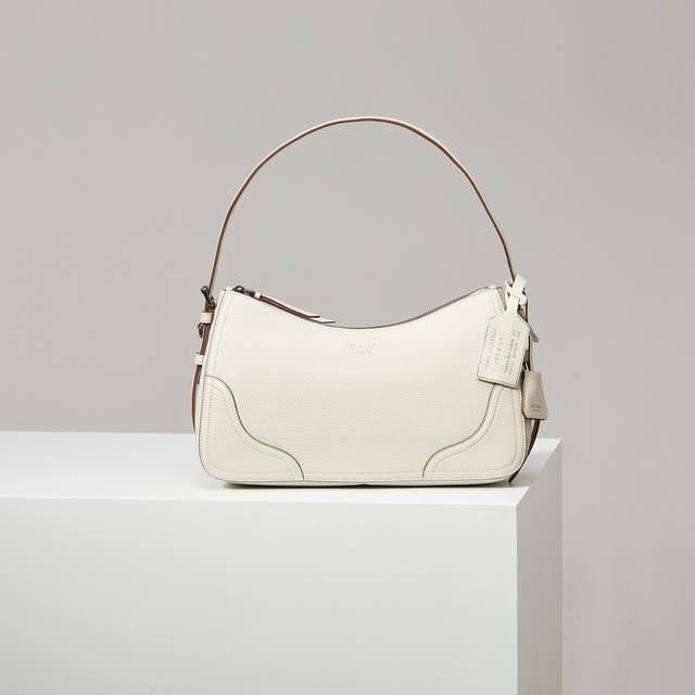 New Arrival Bc280 White 2025 Autumn/Winter New Aimee Shoulder Bag Hobo-style bag