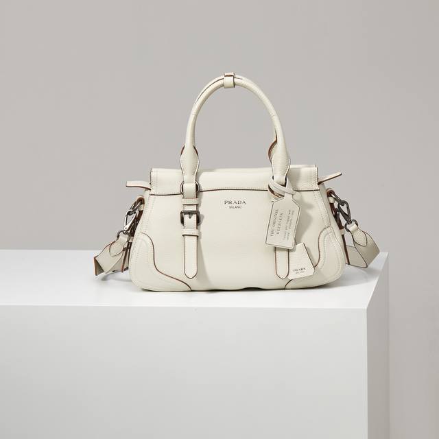 New Arrival Bg604 White 2630 Autumn/Winter New Lychee Grain Tote Bag Crafted fro