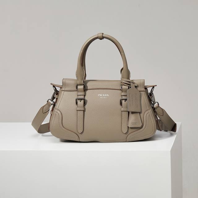 New Arrival Bg604 Grey 2630 Autumn/Winter New Lychee Grain Tote Bag Crafted from