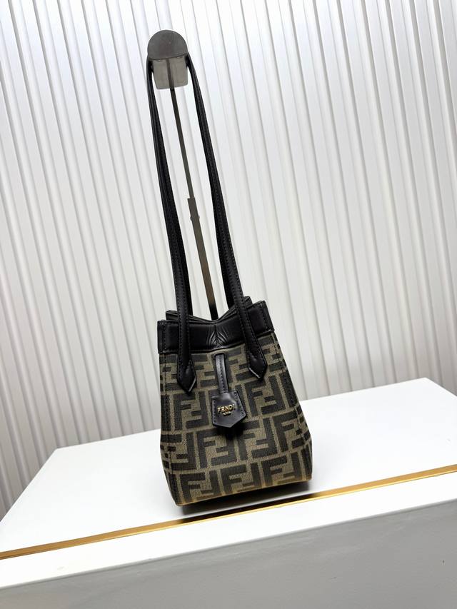 Mini Monogram Origami Magic Bag ( ) - Classic monogram pattern paired with dark