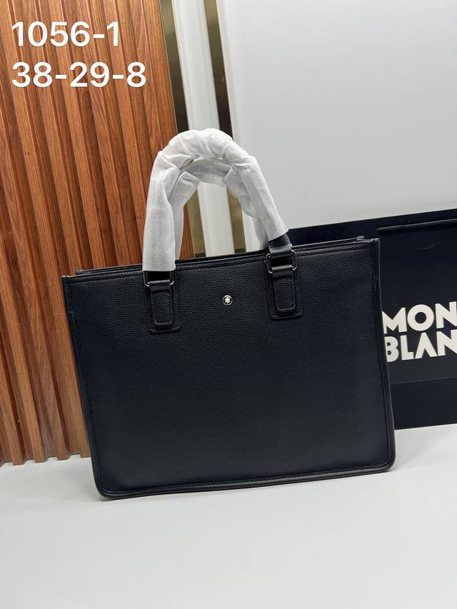 New Arrival: Montblanc 1056-1 latest briefcase. Not only is the shape excellent,