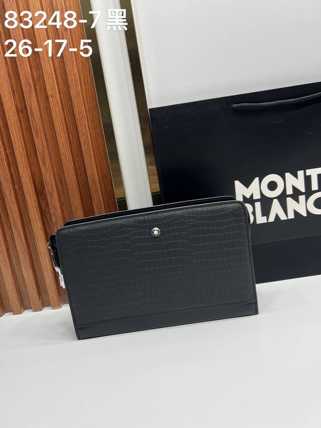 New Arrival: Montblanc 83248-7 Latest Clutch Bag. Not only is the shape excellen