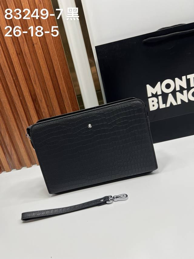 New Arrival: Montblanc 83249-7 Latest Clutch Bag. Not only is the shape excellen
