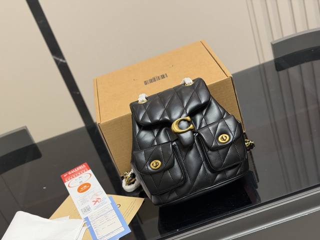 Comes with a folding box Size: 21.20Cm Coach Tabby Backpack, It's here! Classic