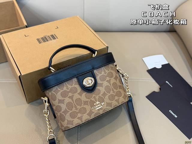 Airplane Box Coach Original Small Case ~ Retro Series Makeup Case - A Versatile