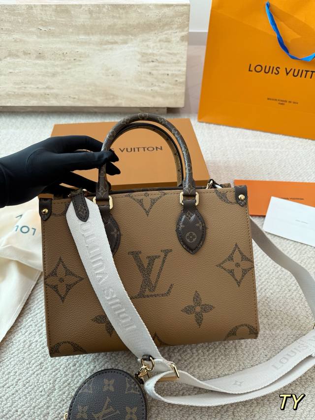 Cowhide version, original quality jungle bag, Louis Vuitton LV, AB side spray-p