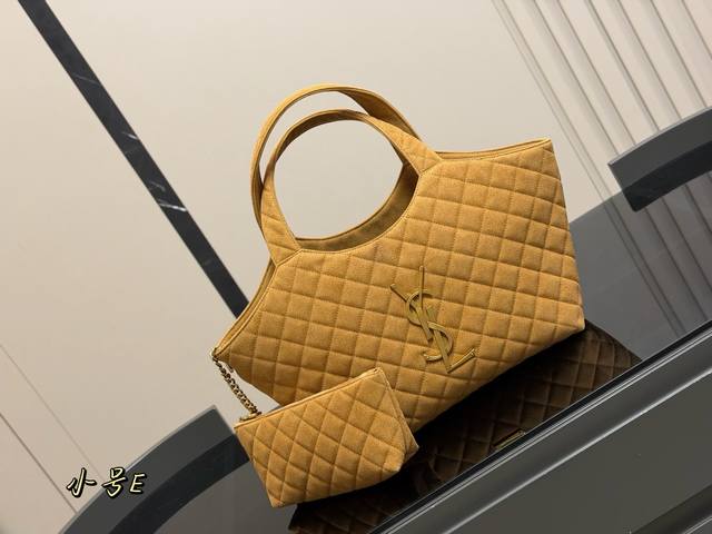Size: 30*28cm Saint Laurent's new shopping bag is so cute! Yslgabv quilted shopp