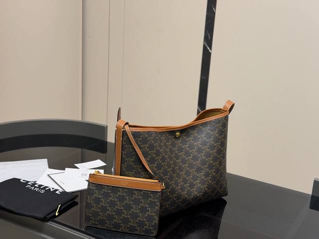 No Box Celine Soft Shopper Tote Bag Super lightweight, comes with a mother-daugh