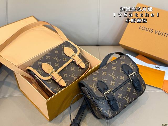 Foldable Chip Version Satchel Mini Messenger Bag New LV Messenger Bag Ideal cho