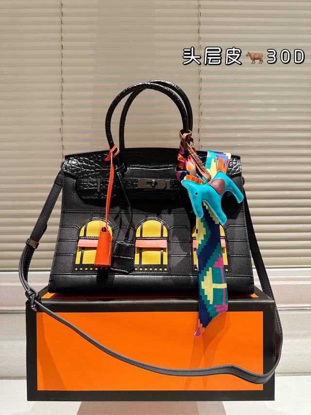 Top-grade original order with box Original cowhide with perfect details Herm